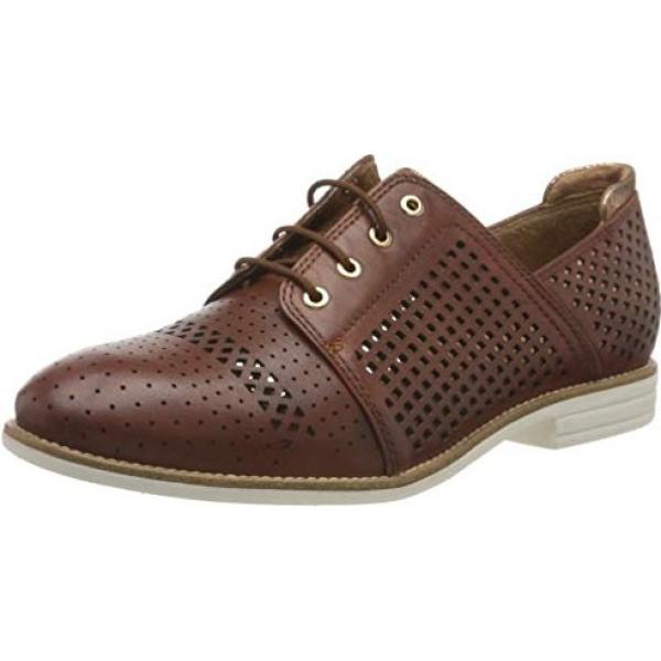 scarpe stringate Tamaris marrone