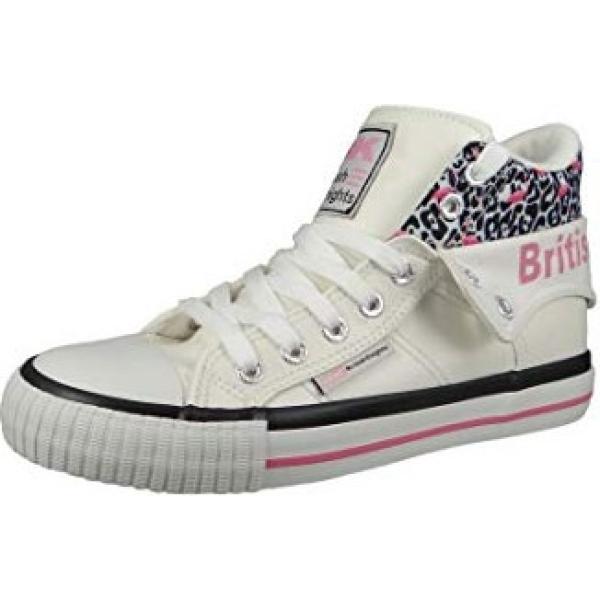 sneakers British Knights bianco animalier