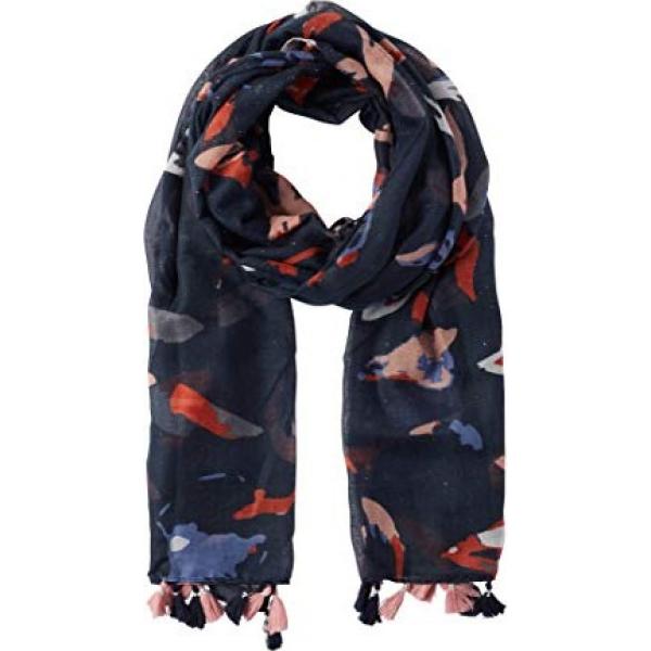 sciarpe Tom Tailor blu a fiori