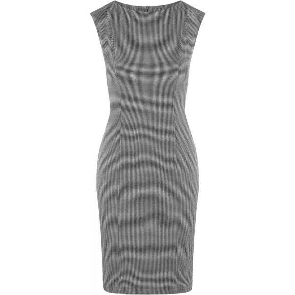 vestiti midi/longuette Oodji Ultra grigio con stampe