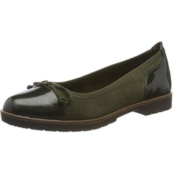 Ballerine verde e kaki Marco Tozzi verde