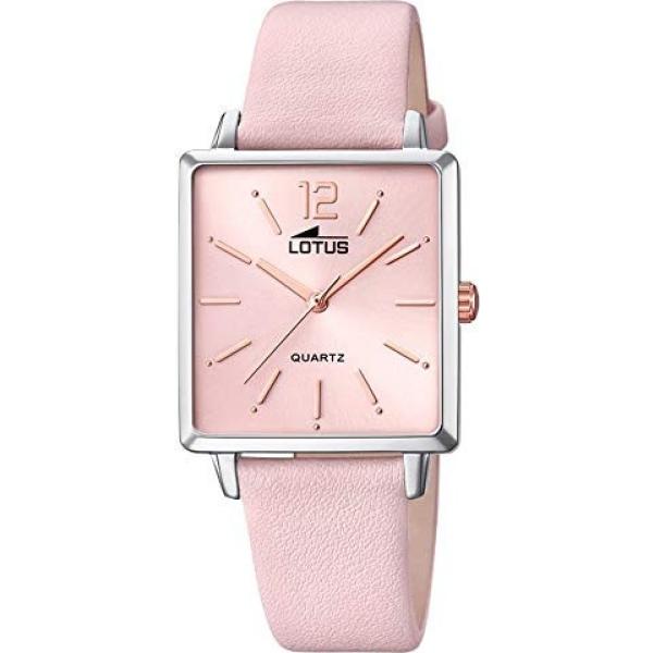 orologio analogico Lotus rosa