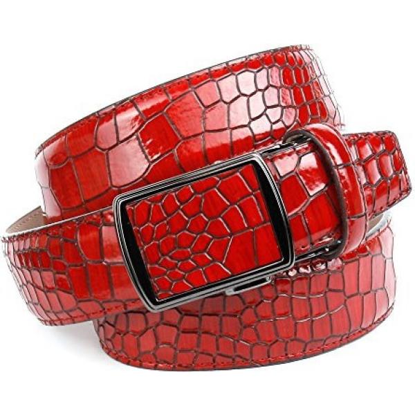 cinture Anthoni Crown rosso