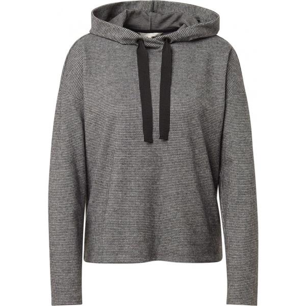 felpe con cappuccio Tom Tailor grigio a quadri