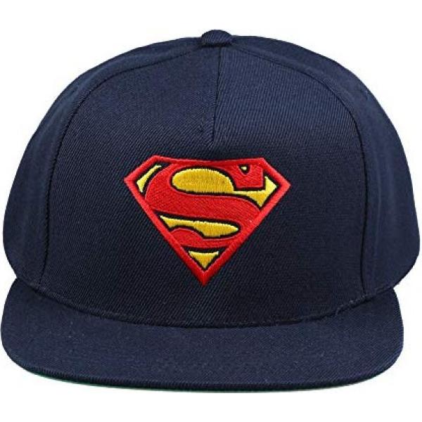 cappelli con visiera Dc comics blu con stampe