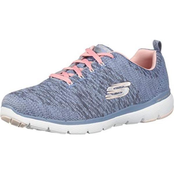 Scarpe da ginnastica grigio e rosa Skechers grigio