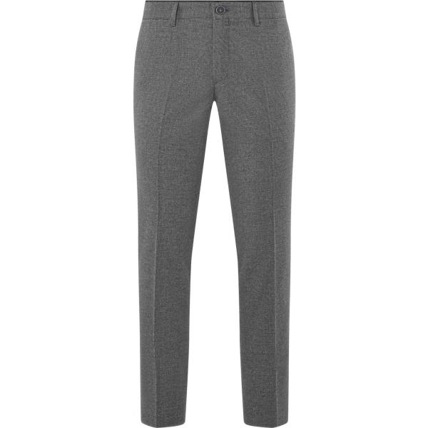 pantaloni Oodji Ultra grigio
