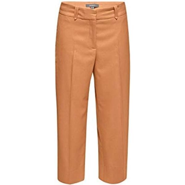 pantaloni capri Esprit marrone