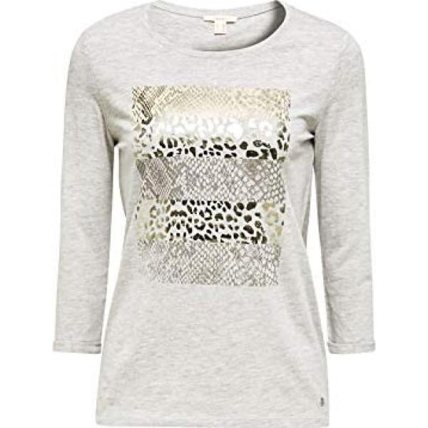 t-shirt Esprit grigio