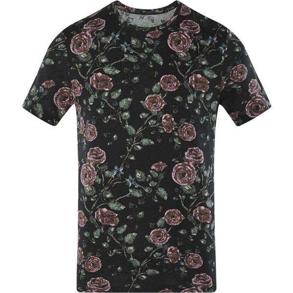 t-shirt Oodji Ultra nero con stampe