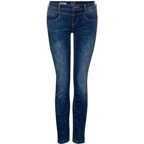 jeans slim fit Street One blu a righe