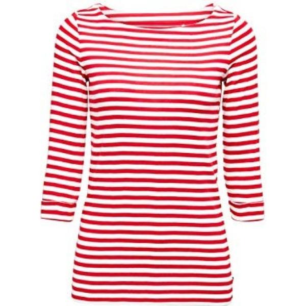 pullovers Esprit rosso a righe