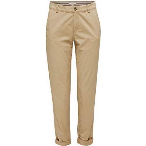 pantaloni chino Esprit marrone