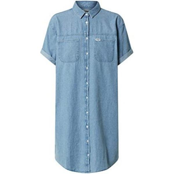 vestiti chemisier Wrangler blu