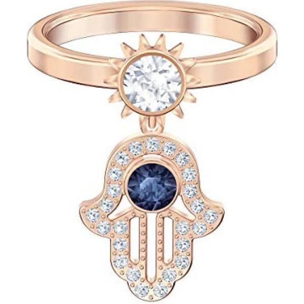 anelli Swarovski blu