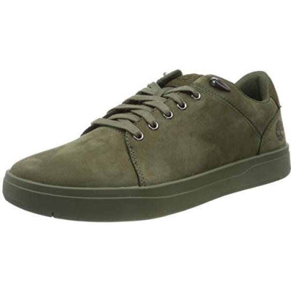 Scarpe oxford con pizzo verde e nero Timberland verde a quadri