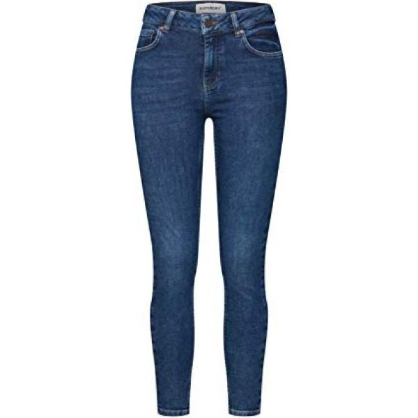 jeans skinny Superdry marrone