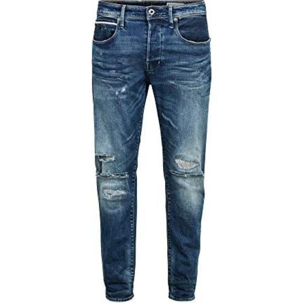 jeans strappati G-Star Raw blu