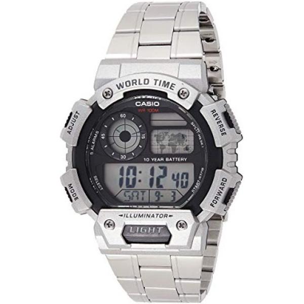 orologi digitali Casio grigio