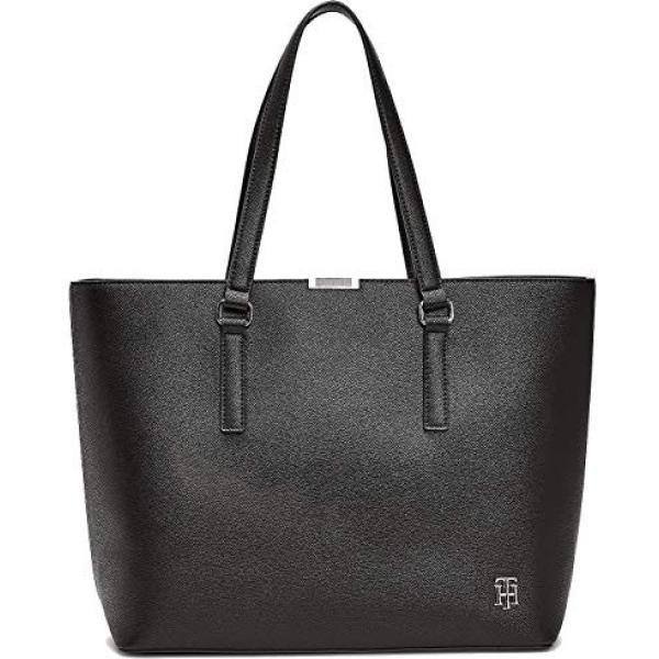 borse tote Tommy Hilfiger nero