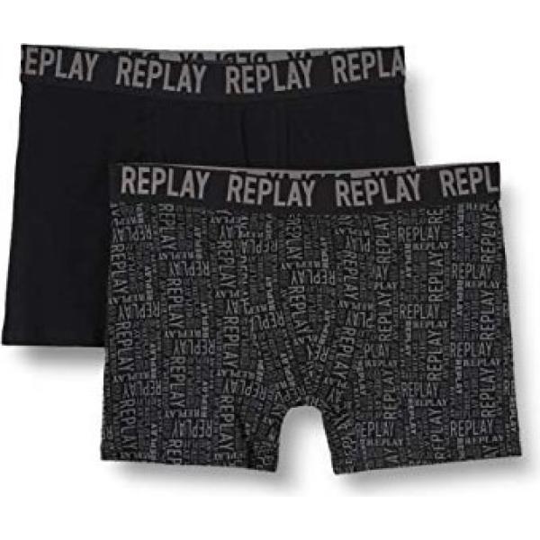 boxer Replay nero