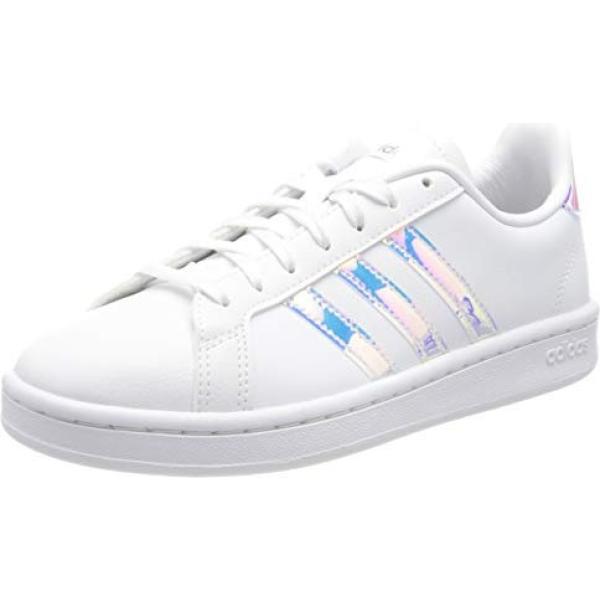 sneakers Adidas bianco a righe