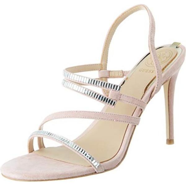 sandali in pelle Guess marrone