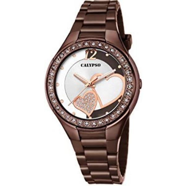 orologi analogici Calypso marrone