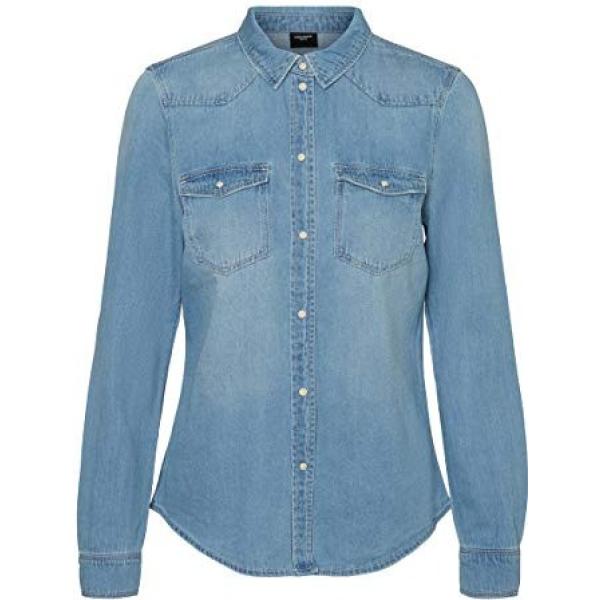 camicie Vero Moda blu