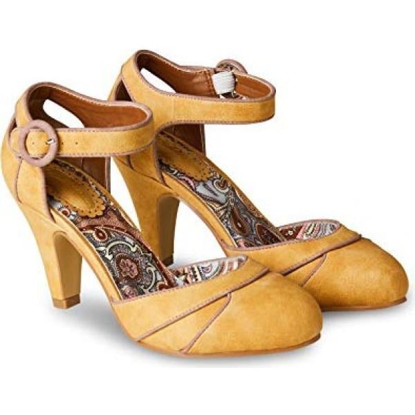 ballerine Joe Browns giallo con stampe