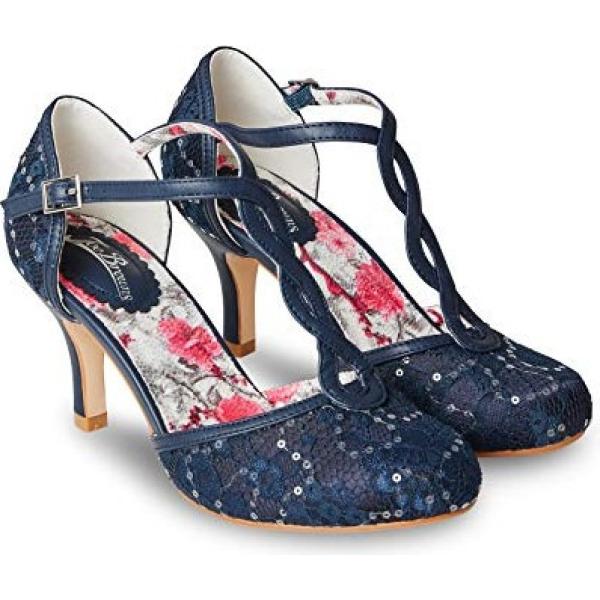 scarpe col tacco Joe Browns military