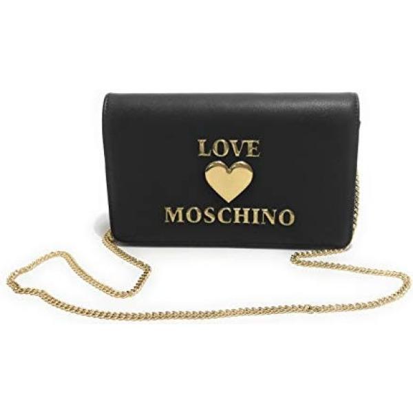 clutch Love Moschino nero