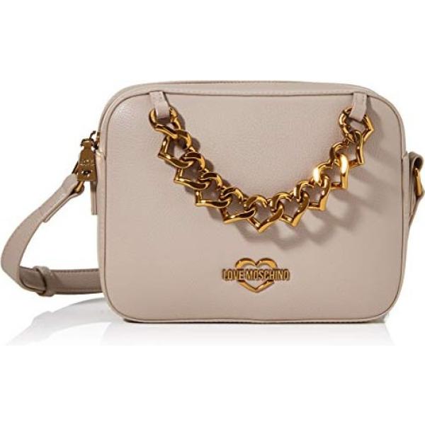 borse a tracolla Love Moschino marrone