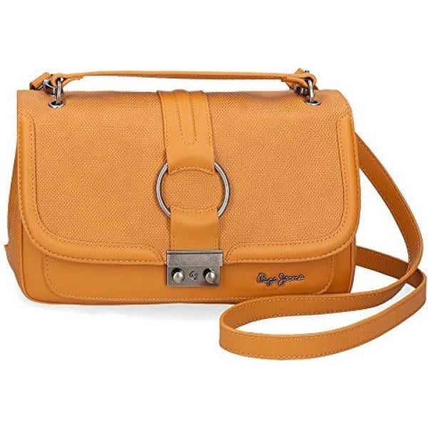 borse a mano Pepe Jeans arancione