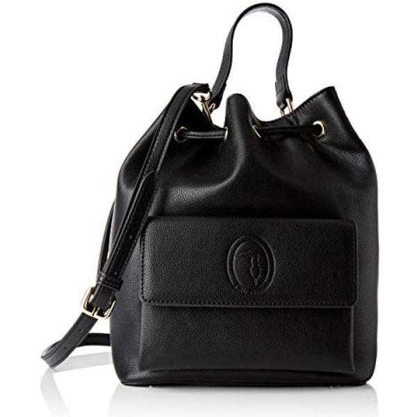 borse a tracolla Trussardi Jeans nero
