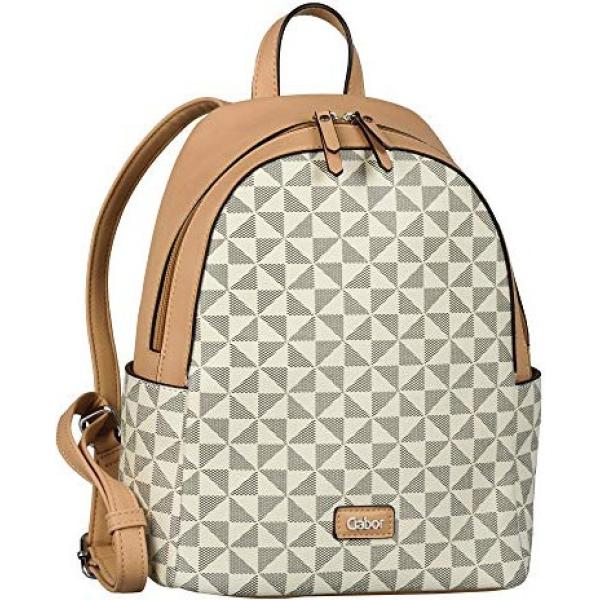 zaini Gabor bianco con stampe
