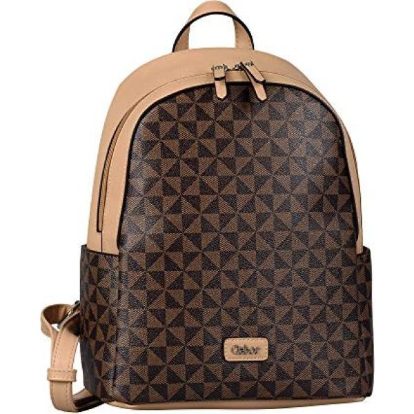 zaini Gabor marrone con stampe