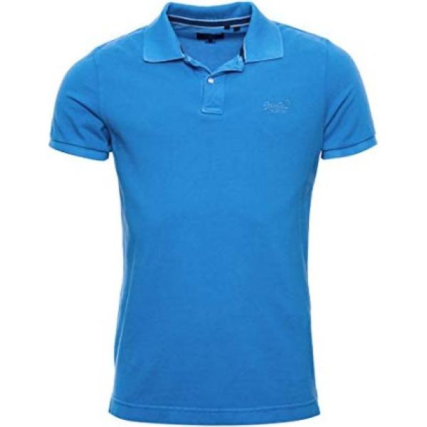 polo Superdry blu