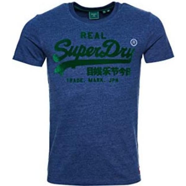 t-shirt Superdry blu