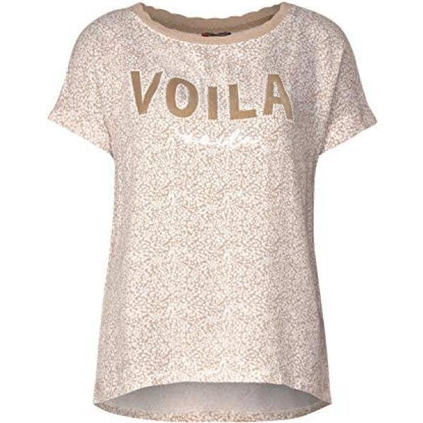 t-shirt Street One viola a pois