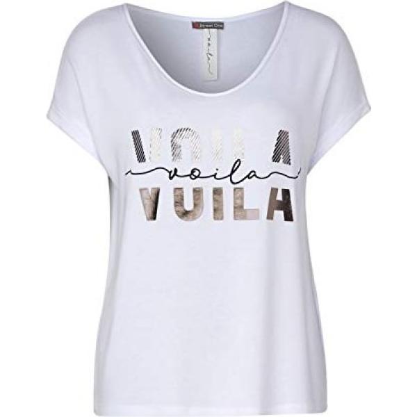 t-shirt Street One bianco