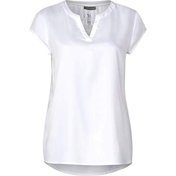 camicia Street One bianco tinta unita