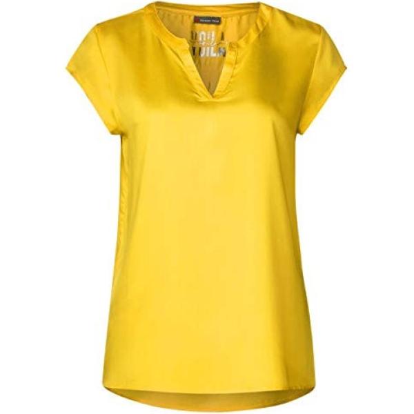 camicie a manica corta Street One giallo tinta unita