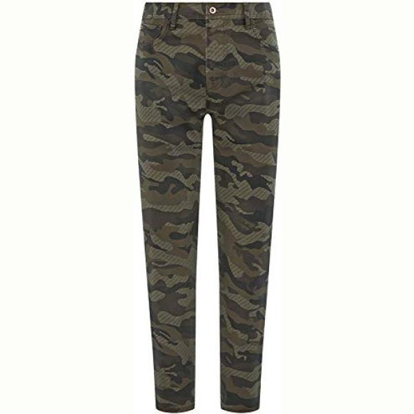 jeans mom Oodji Ultra verde military