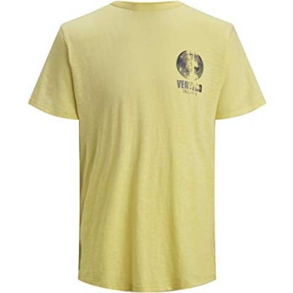 t-shirt Jack & Jones giallo
