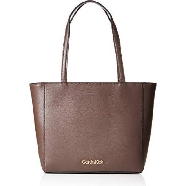 borse tote Calvin Klein marrone