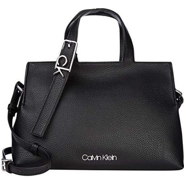 borse tote Calvin Klein grigio