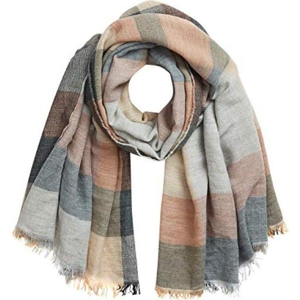 scialli APART Fashion grigio a quadri