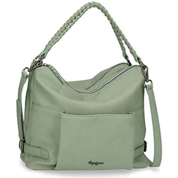 borse a spalla Pepe Jeans verde