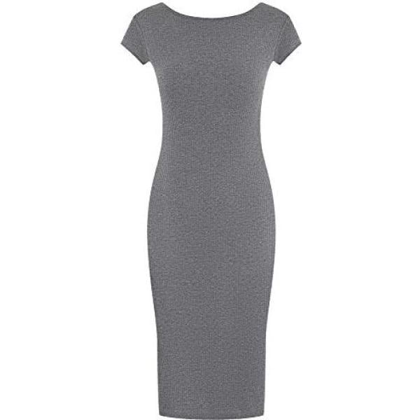 vestiti midi/longuette Oodji Collection grigio